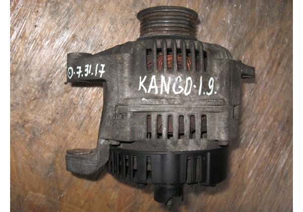 Генератор Renault Kangoo, Clio II, Trafic, Megane 1.9D/ DCi, 75A, 14V, 7700105333